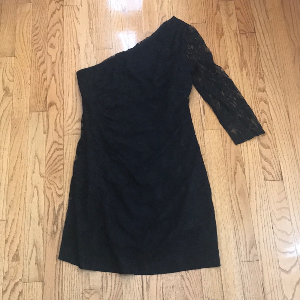 Black Lace Dress—Express